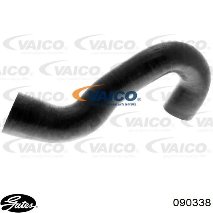 Mangueira (cano derivado) inferior direita de intercooler para Volkswagen AMAROK (2H)