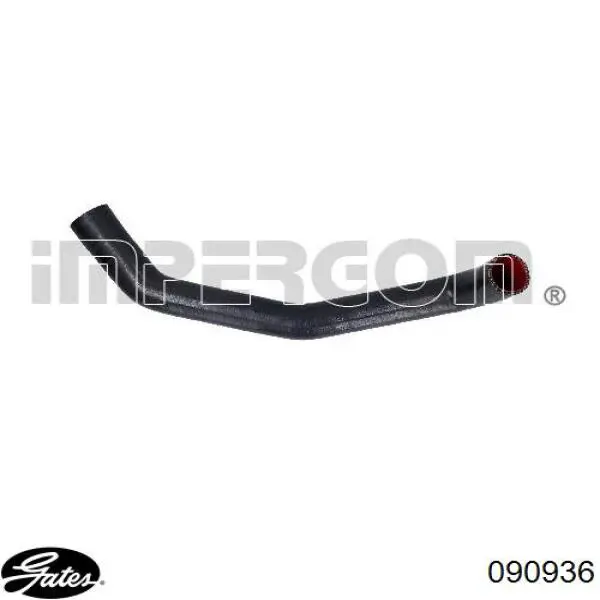 93859410 Peugeot/Citroen mangueira (cano derivado esquerda de intercooler)