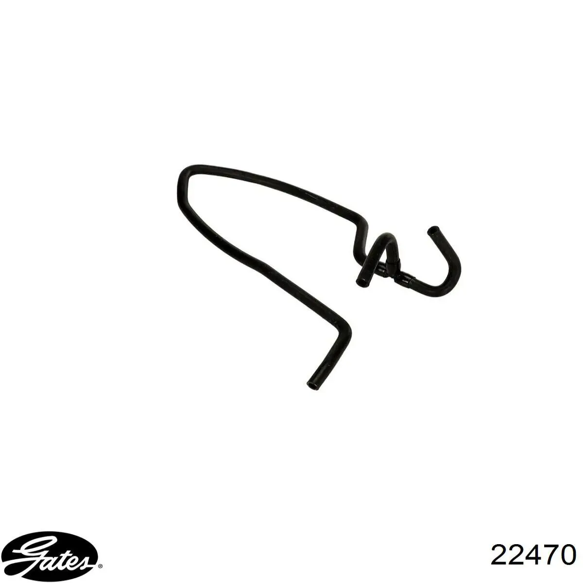 Патрубок отопителя Gates 22470 цена, от 9.20 USD