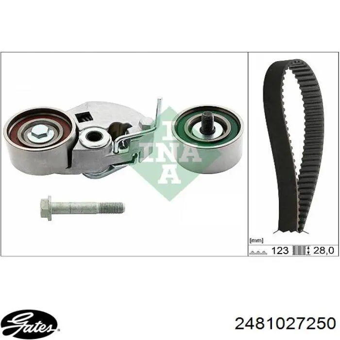 Обводной ролик ремня ГРМ Hyundai/Kia S2481027250 цена, от 24.07 USD