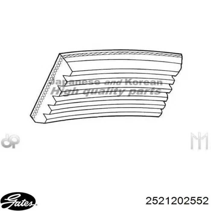 Ремень кондиционера Chrysler MD163032