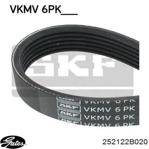 Ремень кондиционера Gates 252122B020