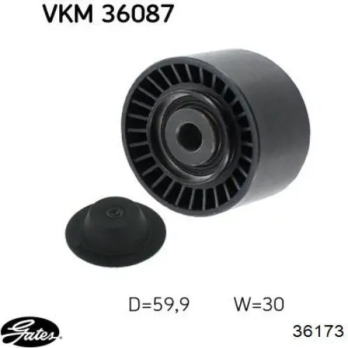 Паразитный ролик 166043102 Toyota
