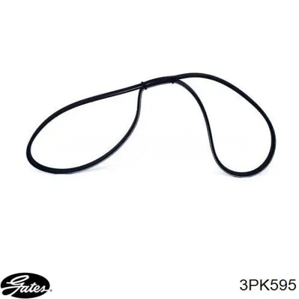 Ремень кондиционера Gates 3PK595