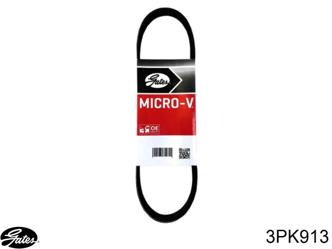 Ремень кондиционера Gates 3PK913