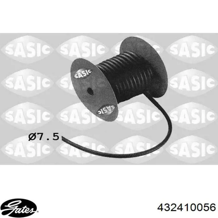 Трубка топливная, обратная от форсунок Gates 432410056 цена, от 6.22 USD
