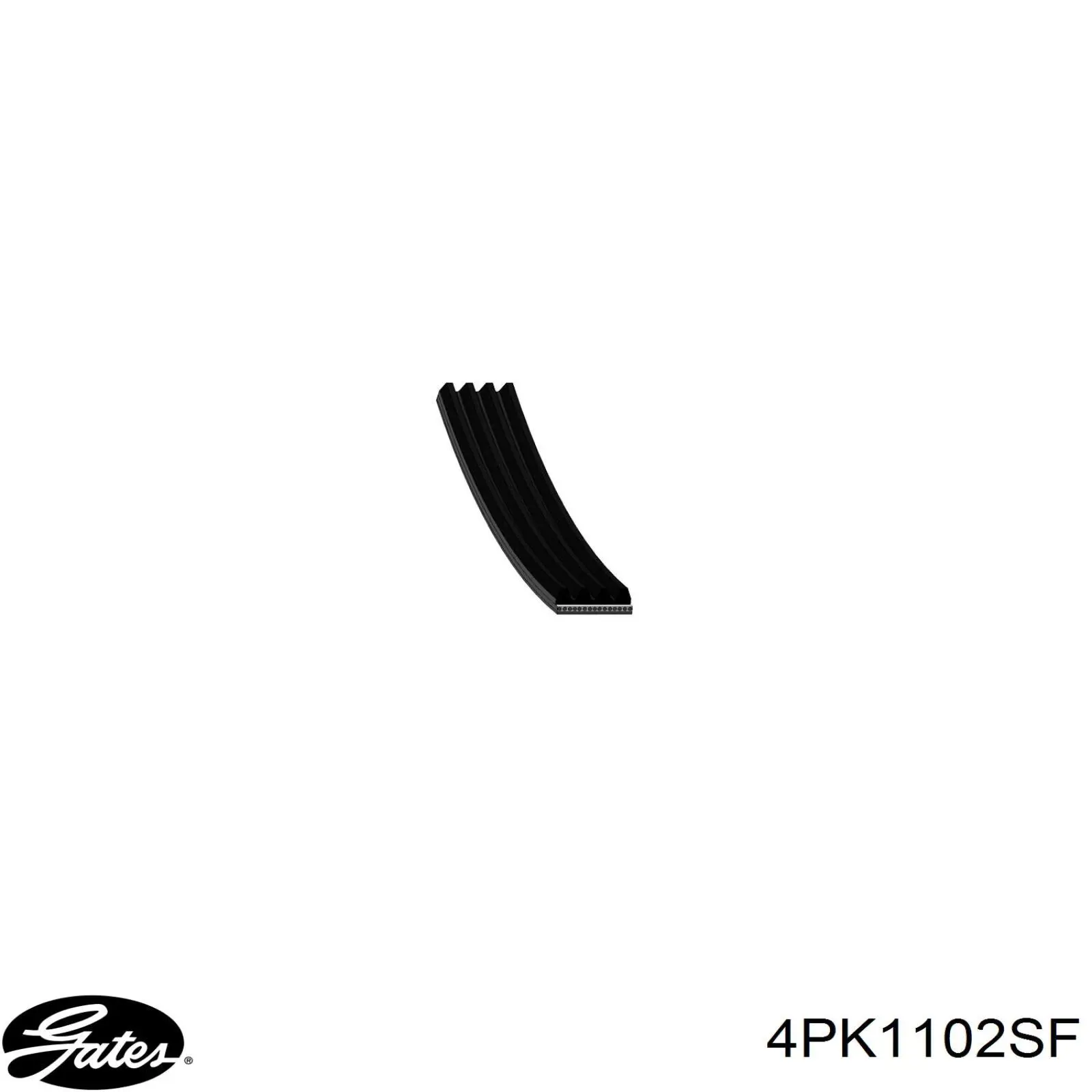 Ремень генератора 4PK1102SF Gates