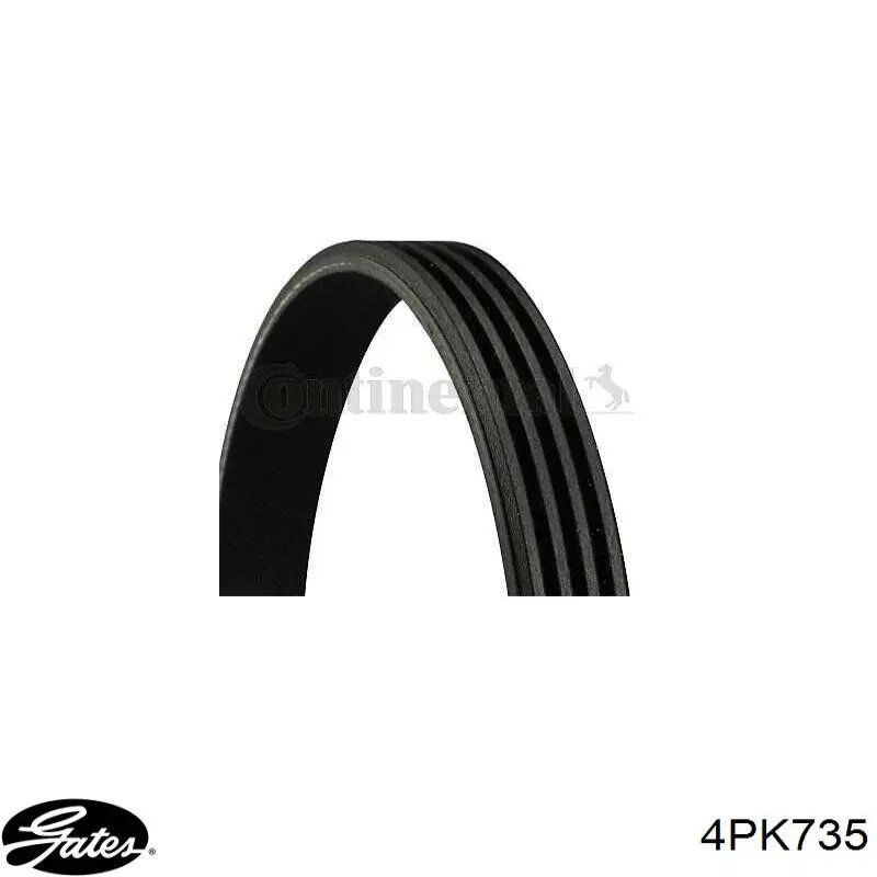 Клиновый ремень Renault (RVI) 7700870896 цена, от 4.89 USD