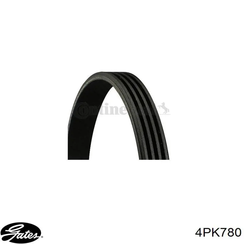Ремень генератора 4PK780 Gates
