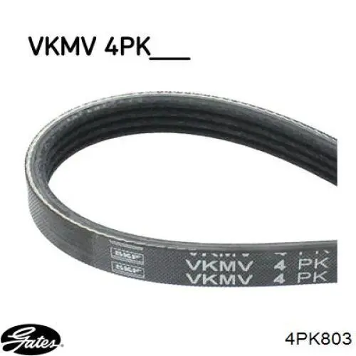 4PK803 Gates Поликлиновый ремень
