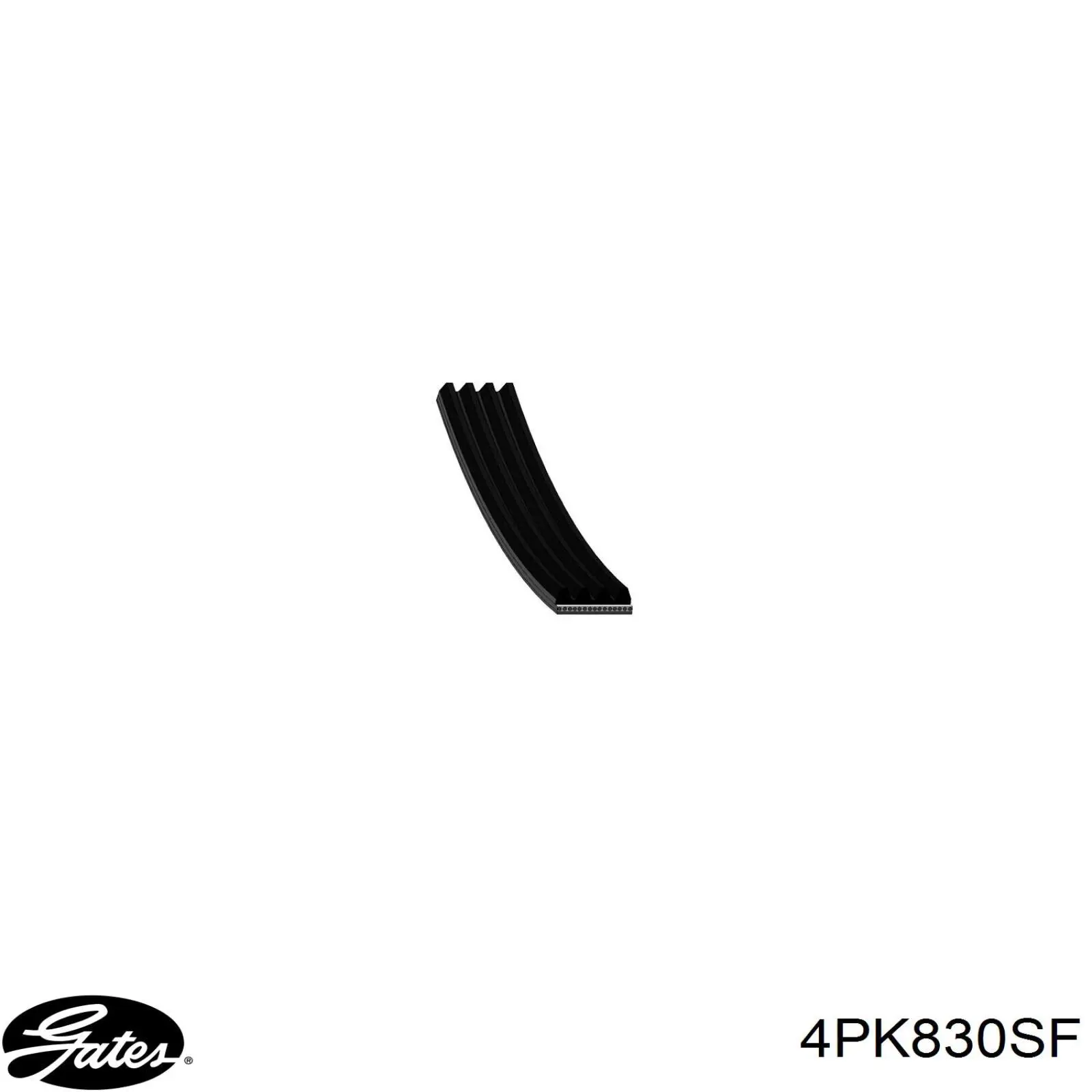 Ремень генератора 4PK830SF Gates
