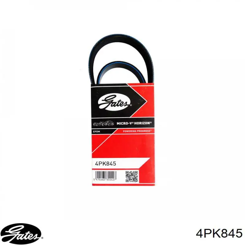 4PK845 Gates Поликлиновый ремень
