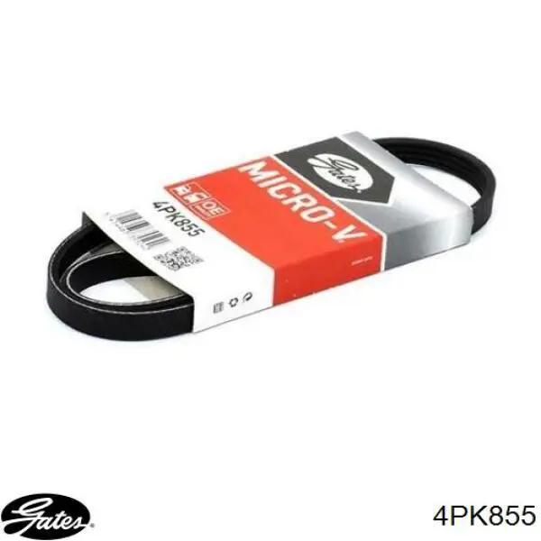Клиновый ремень Gates 4PK855 цена, от 5.08 USD