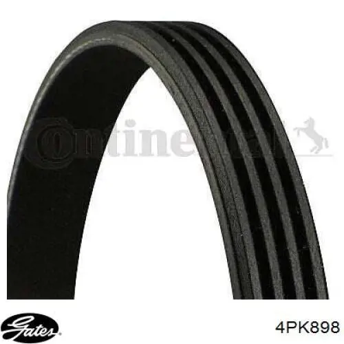 Ремень генератора 4PK898 Gates
