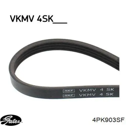 Ремень генератора 4PK903SF Gates