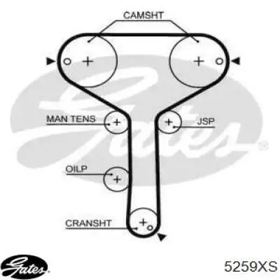 5259XS Gates купить недорого