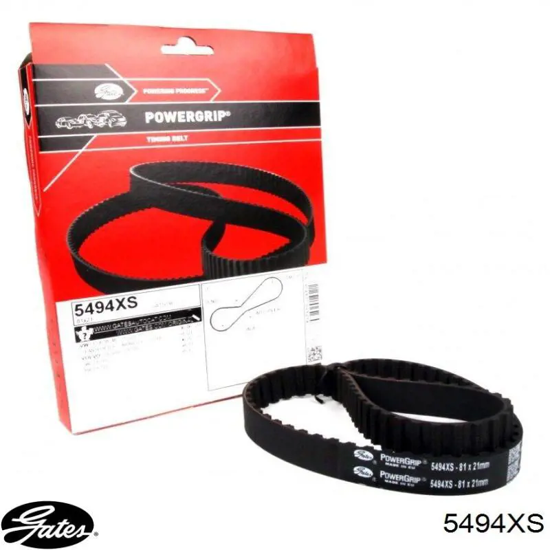 Ремень ТНВД Gates 5494XS цена, от 15.34 USD