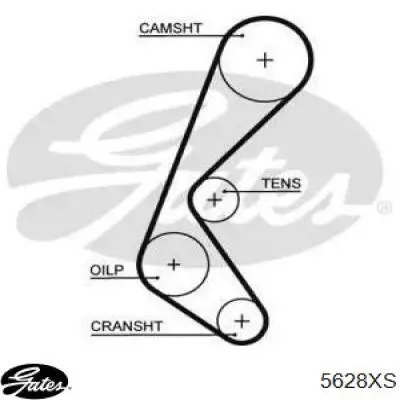 Ремень ГРМ 5628XS Gates