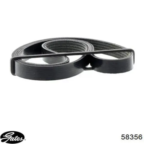 Клиновый ремень Gates 58356 цена, от 6.57 USD