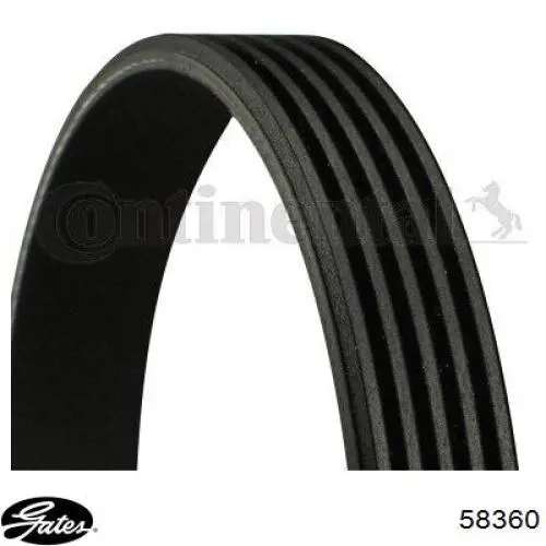 Клиновый ремень Gates 58360 цена, от 8.17 USD