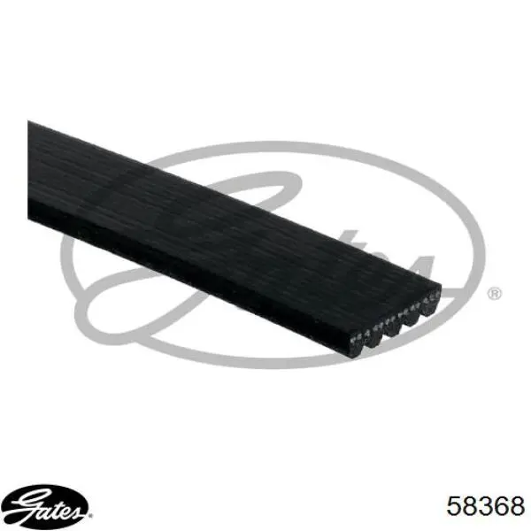 Клиновый ремень Gates 58368 цена, от 6.33 USD