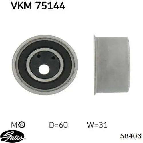 Клиновый ремень Gates 58406 цена, от 10.11 USD