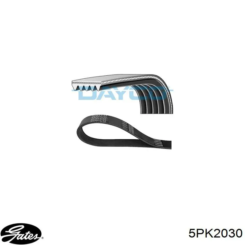 Ремень генератора 5PK2030 Gates