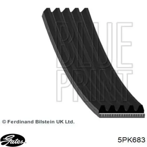 Купить 5PK683 Gates Ремень генератора