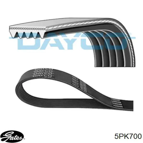 Ремень кондиционера Gates 5PK700