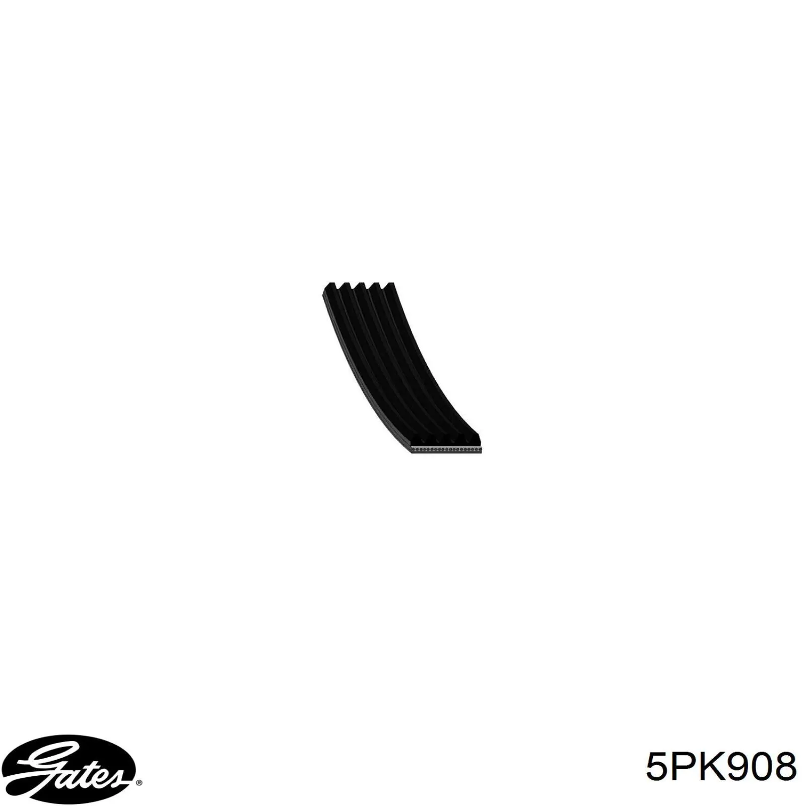Купить 5PK908 Gates Ремень генератора