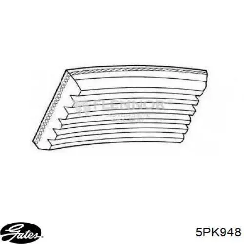 Ремень кондиционера Gates 5PK948