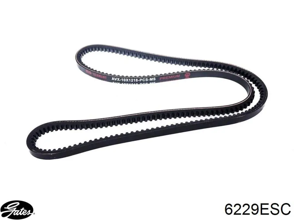 Клиновый ремень Gates 6229ESC цена, от 3.72 USD