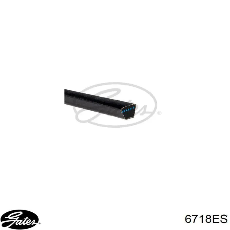 6718ES GATES Correa trapezoidal original y equivalente