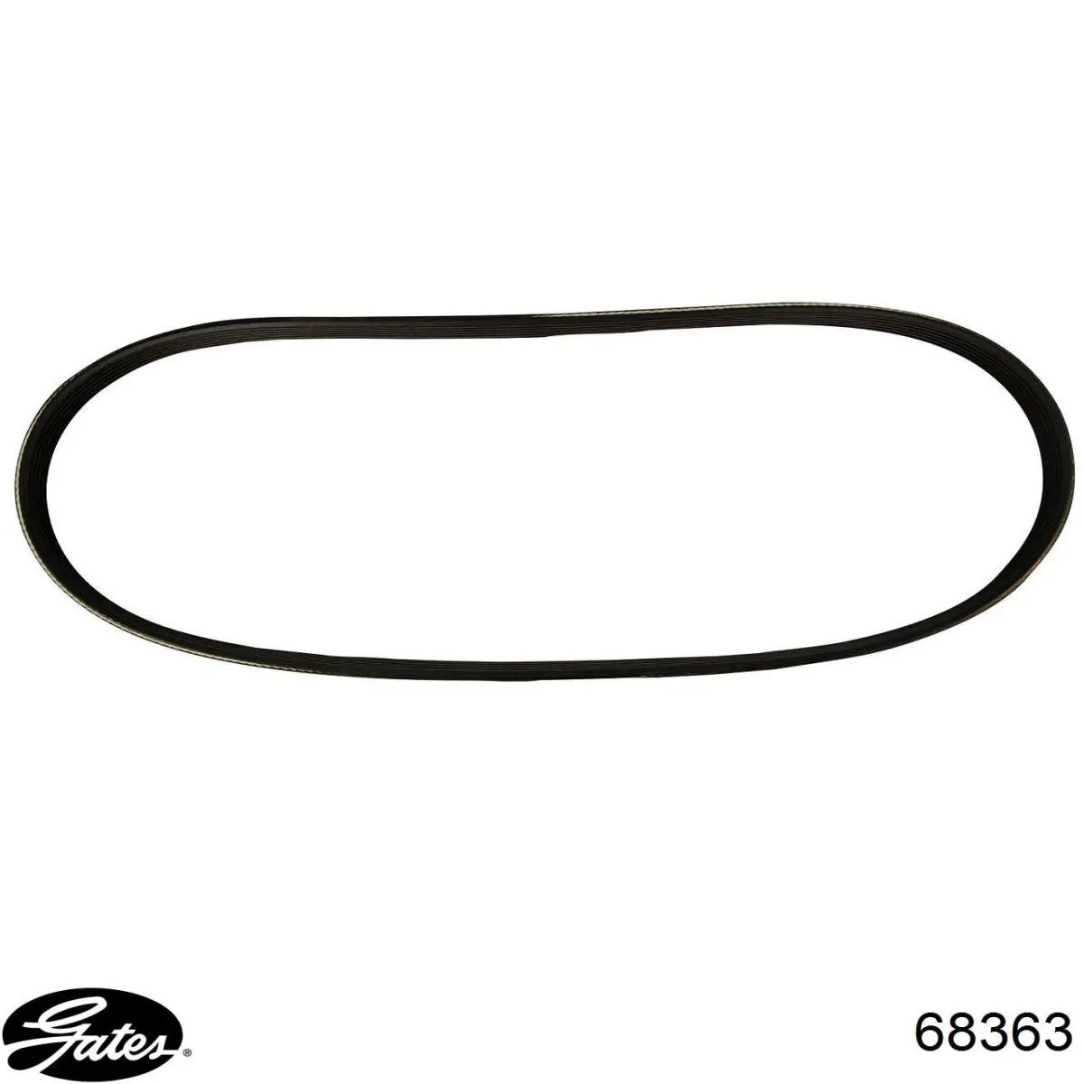 68363 Gates Поликлиновый ремень