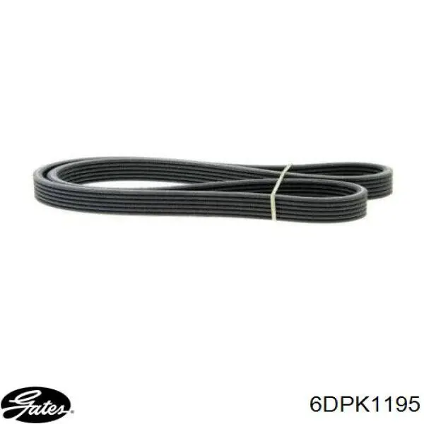 Клиновый ремень Gates 6DPK1195 цена, от 16.55 USD