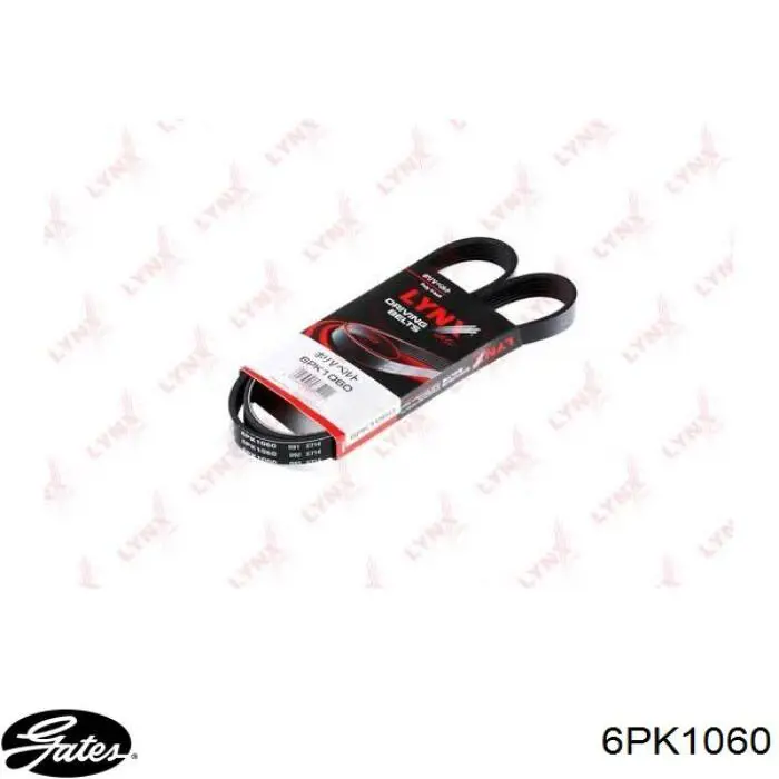 6PK1060 Gates Поликлиновый ремень