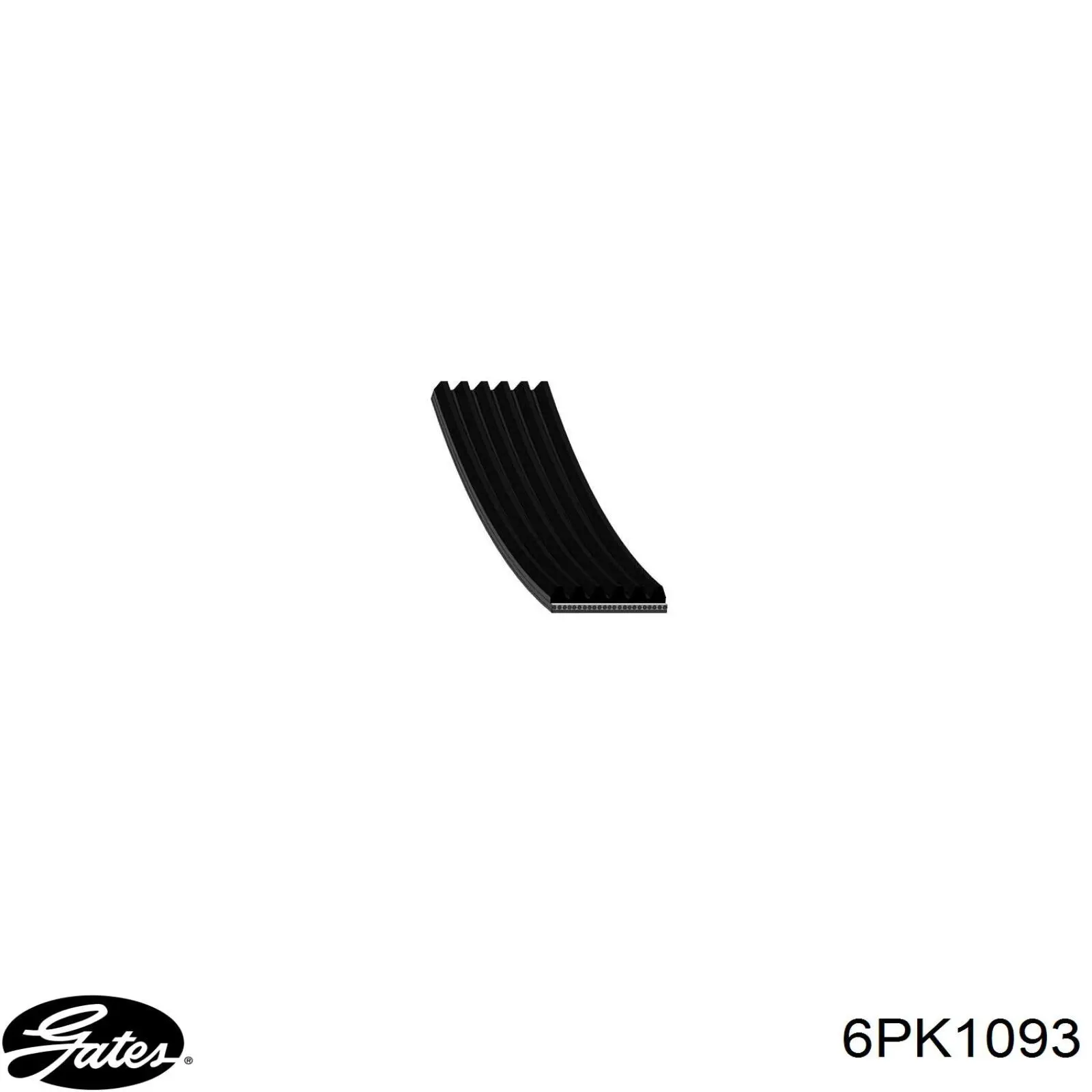 Купить 6PK1093 Gates Ремень генератора