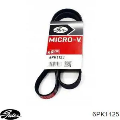Клиновый ремень Gates 6PK1125 цена, от 11.29 USD