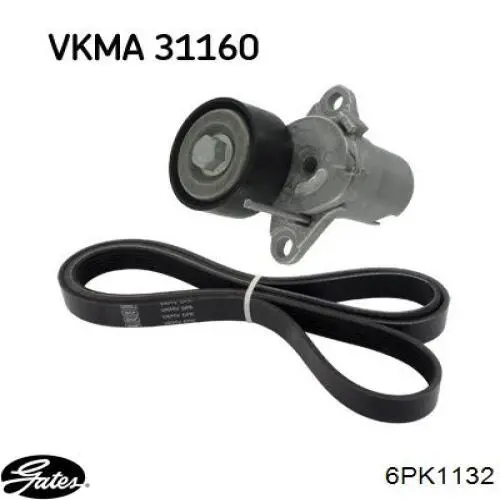 Клиновый ремень Nissan/Infiniti 1172000Q7A цена, от 12.40 USD