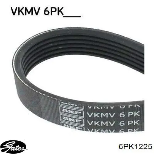 Купить 6PK1225 Gates Ремень генератора