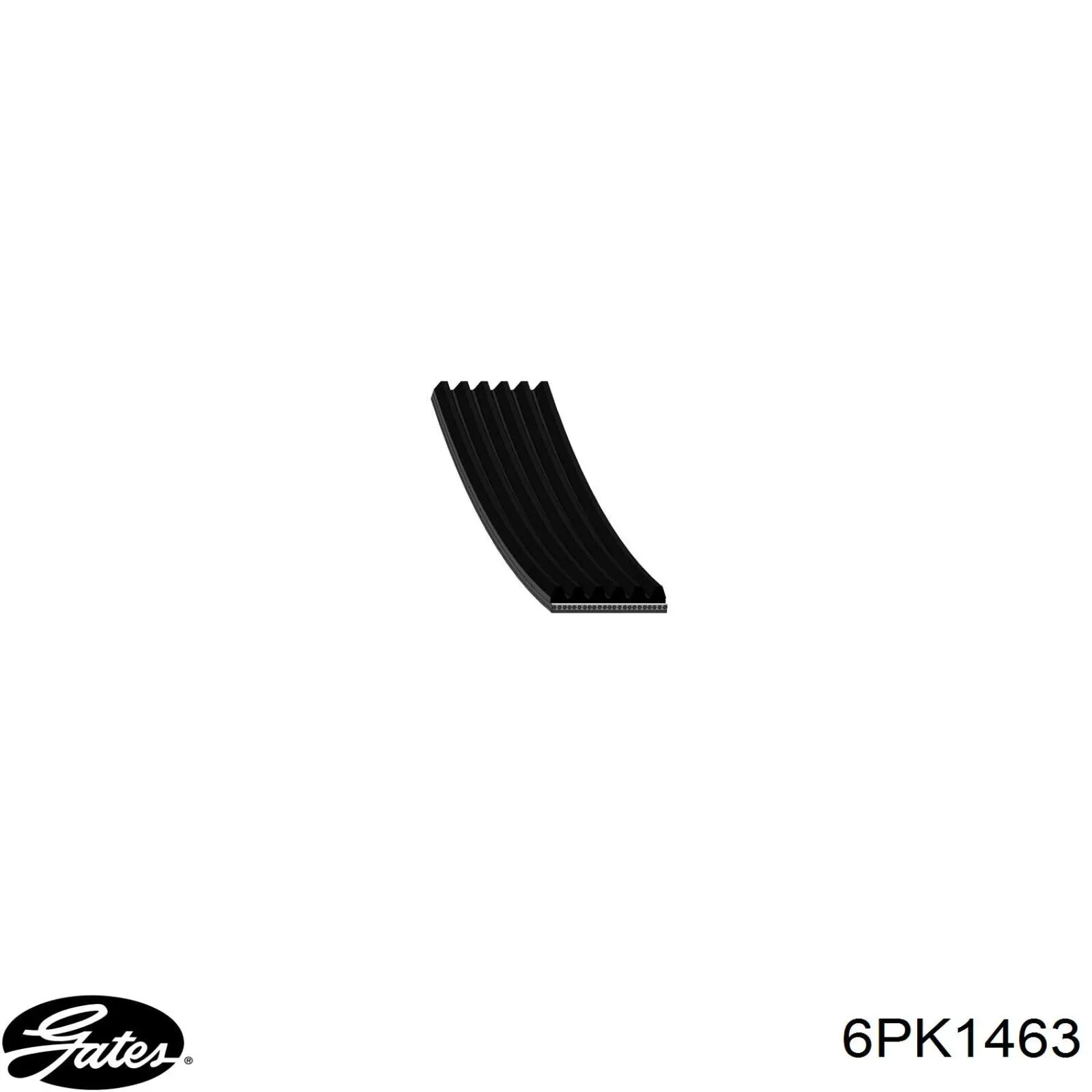 Ремень генератора 6PK1463 Gates