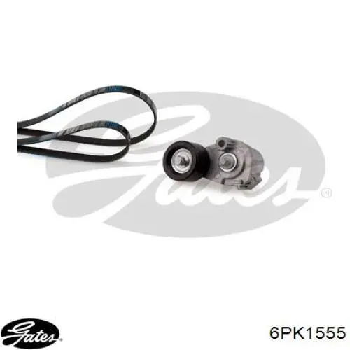 Клиновый ремень Gates 6PK1555 цена, от 12.23 USD