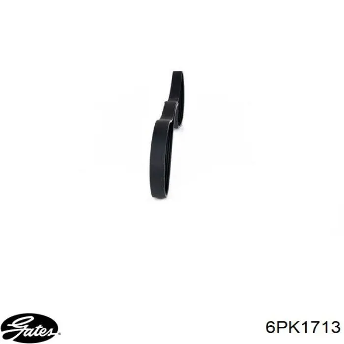 Клиновый ремень Gates 6PK1713 цена, от 15.33 USD