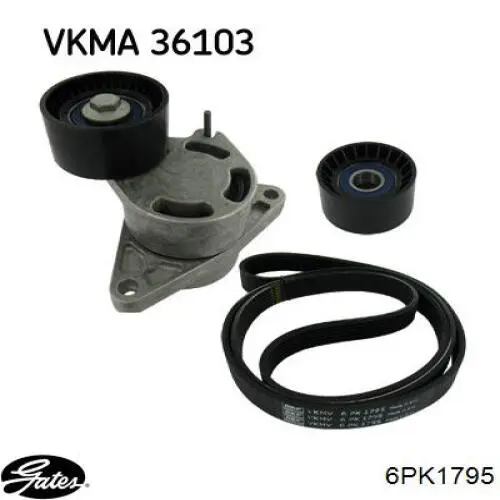 Купить 8671095315 Renault (RVI) Ремень генератора