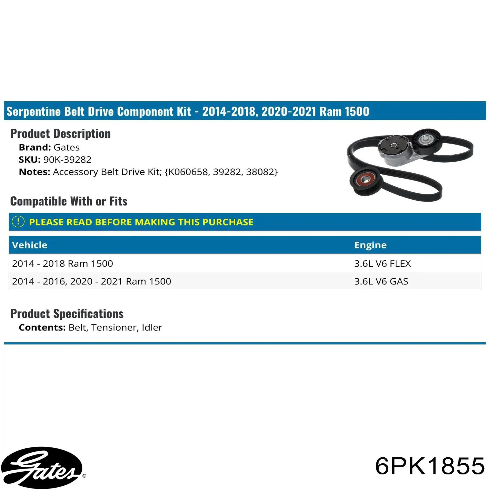 Ремень генератора K04627397AB Fiat/Alfa/Lancia