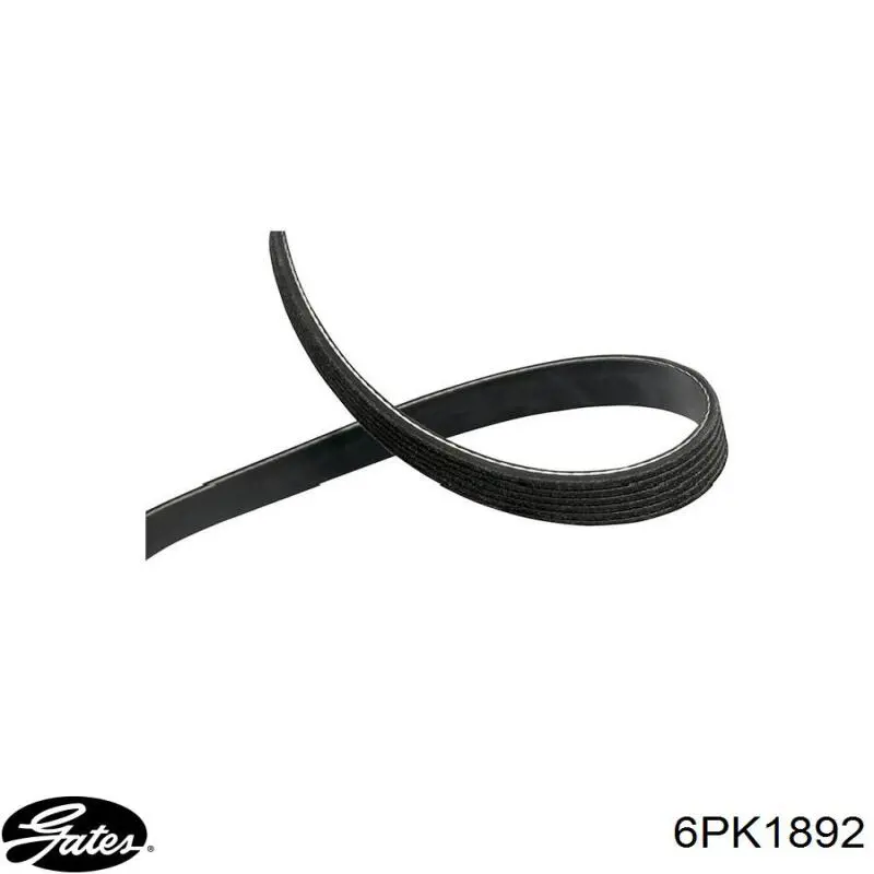 Купить 6PK1892 Gates Ремень генератора
