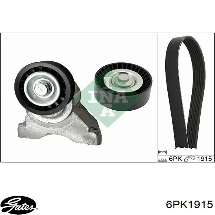 Купить 6PK1913 Dongil Ремень генератора