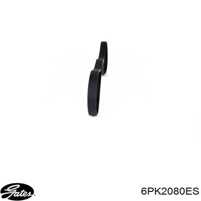Клиновый ремень Gates 6PK2080ES цена, от 14.06 USD