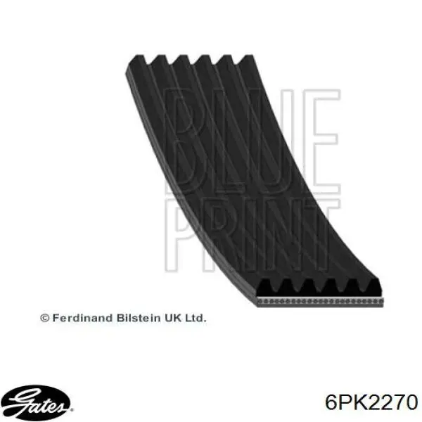 Ремень кондиционера Gates 6PK2270