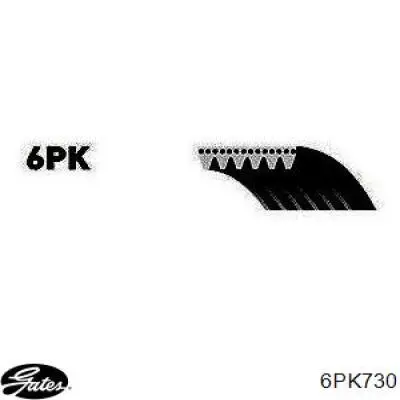 Купить 6PK730 Gates Ремень генератора
